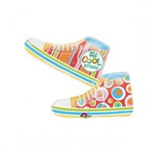 Balão Foil P35 SuperShape Bulk Ténis Cool Birthday