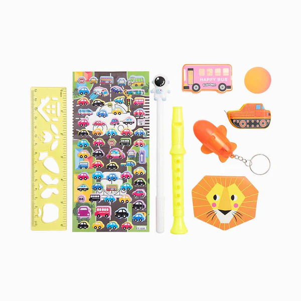 Pack 9 Brindes Papelaria 