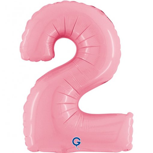 Balão Foil 14'' (35cm) Rosa Pastel nº2
