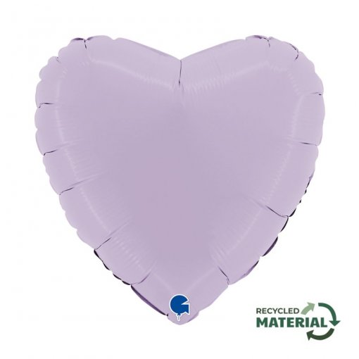 Balão Foil 18'' Coração Matte Lilac - Lilás