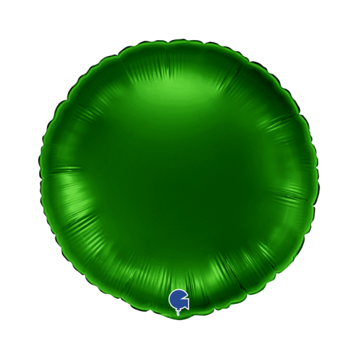 Balão Foil Redondo 18'' Dark Green - Verde Escuro