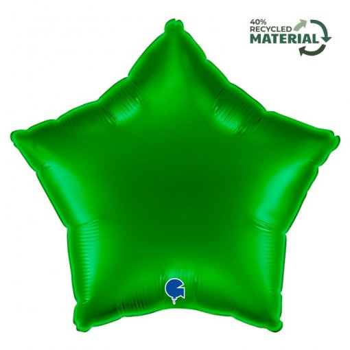 Balão Foil 18'' Estrela Green - Verde