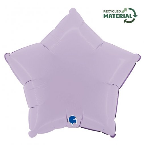 Balão Foil 18' Estrela Matte Lilac - Lilás