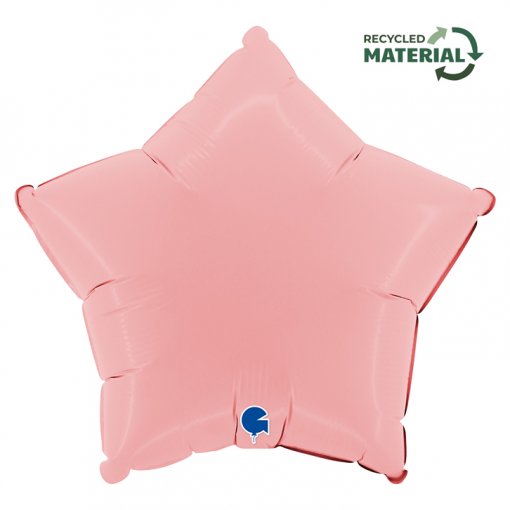 Balão Foil 18' Estrela Matte Pink - Rosa