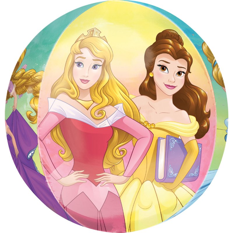 Balão Foil Orbz Princesas Disney (Once Upon A Time) 