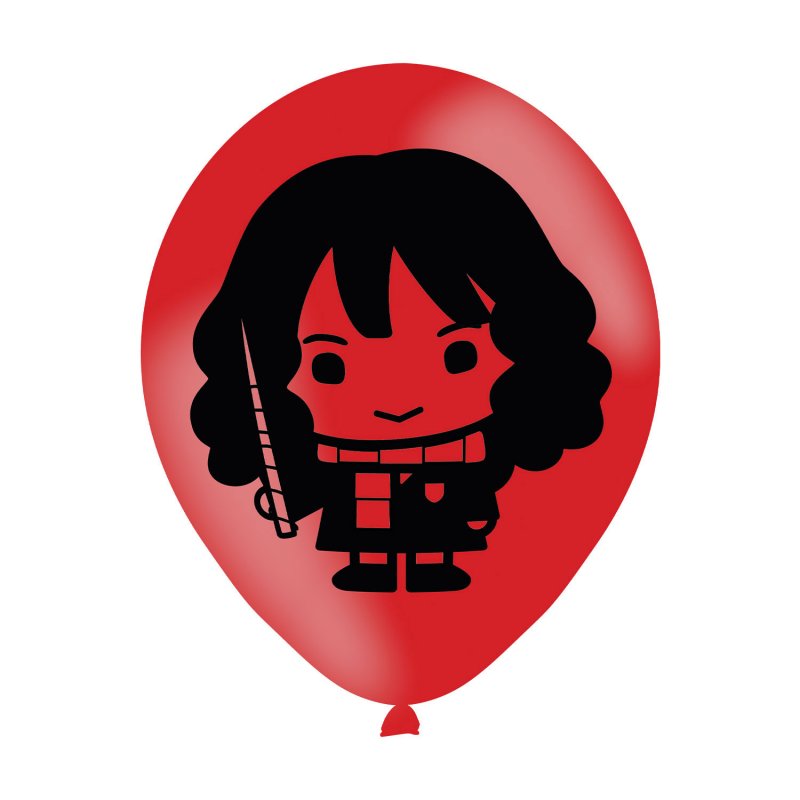 6 Balões Latex 11'' Harry Potter