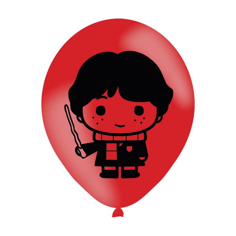 6 Balões Latex 11'' Harry Potter