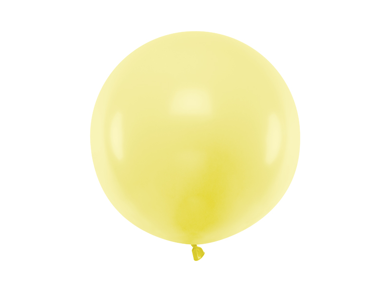 Balão latex 24'' (60cm) Cor Pastel Light Yellow