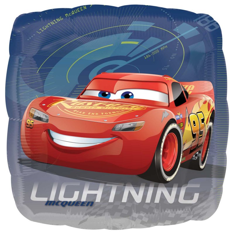 Balão Foil S60 Cars - Lightning McQueen (Carros)