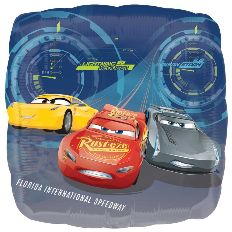 Balão Foil S60 Cars - Lightning McQueen (Carros)