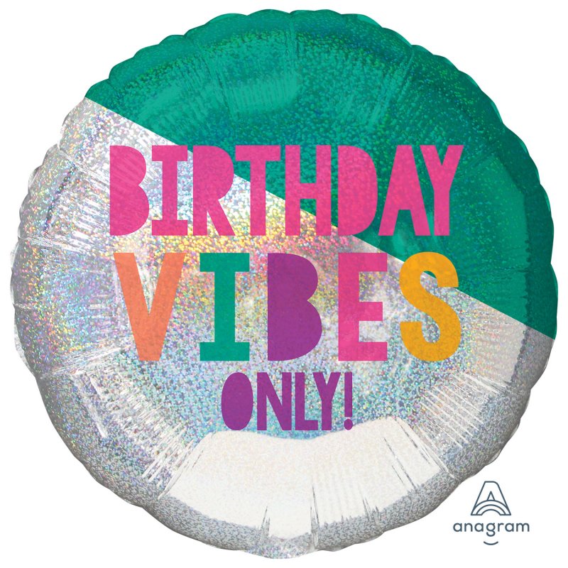 Balão Foil SuperShape P40 Young & Fab Birthday 71cm