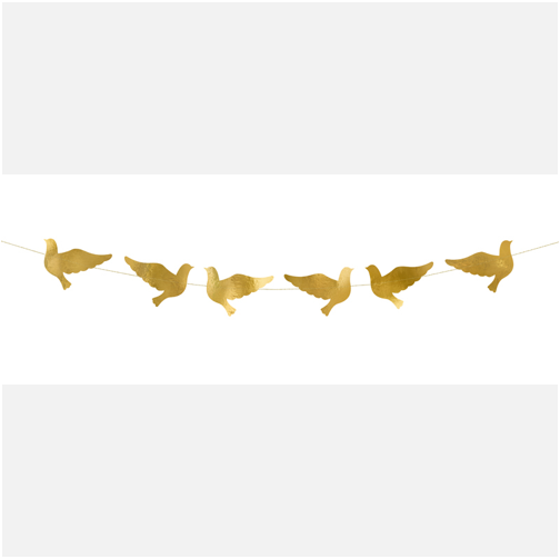 Grinalda 86cm Pombas (Batizado / Comunhão)