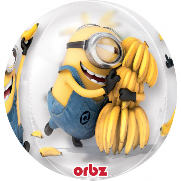 Balão Foil Orbz 38x40cm Minions