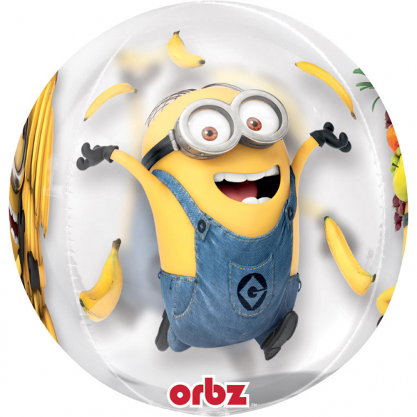 Balão Foil Orbz 38x40cm Minions