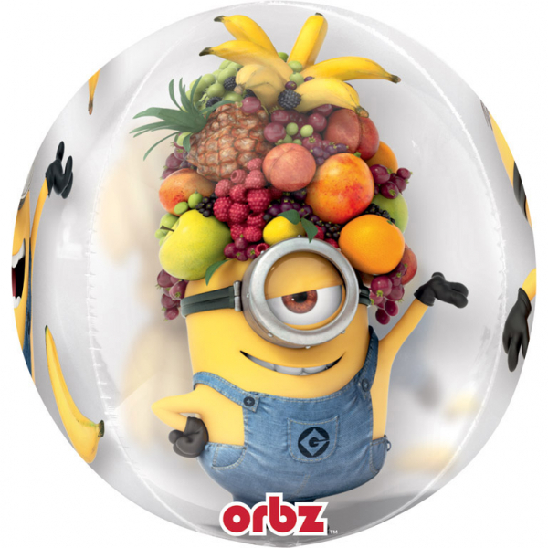 Balão Foil Orbz 38x40cm Minions
