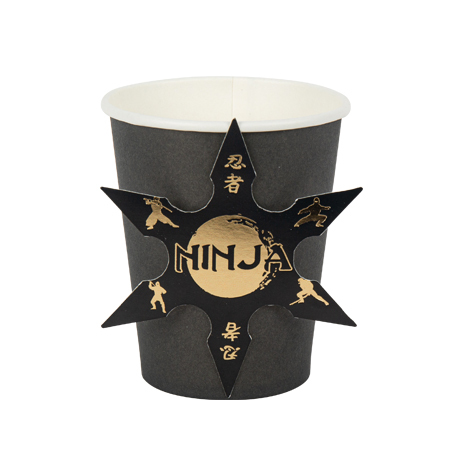 8 Copos 255ml Ninja