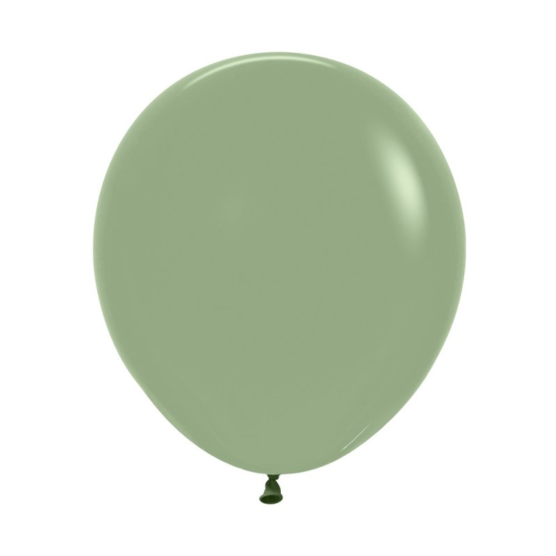 15 Balões latex R18 (45cm) - Eucalyptus - 027