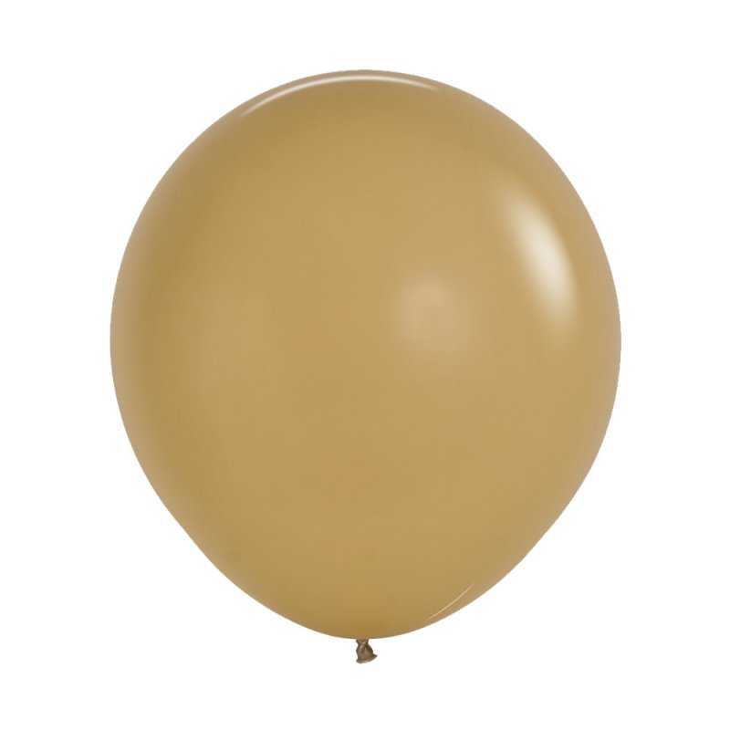 15 Balões latex R18 (45cm) - Latte - 073