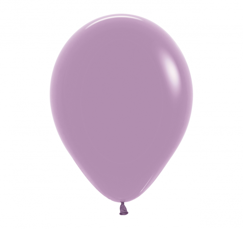 50 Balões latex R12 (30cm) - Pastel Dusk Lavender - 150