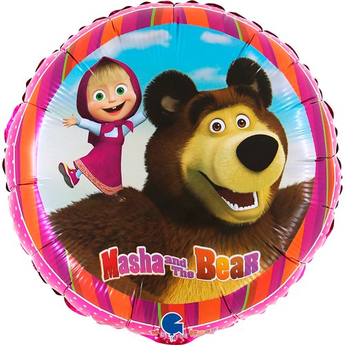 Balão Foil 18'' Masha e o Urso