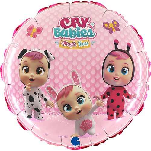 Balão Foil 18'' Cry Babies