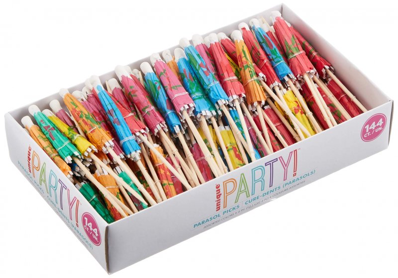 144 Food Picks Parasol