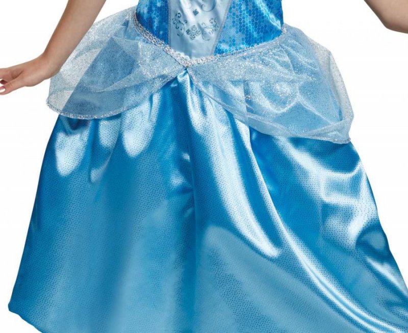 Fato Cinderela (Princesas Disney) Idade 3-4 Anos