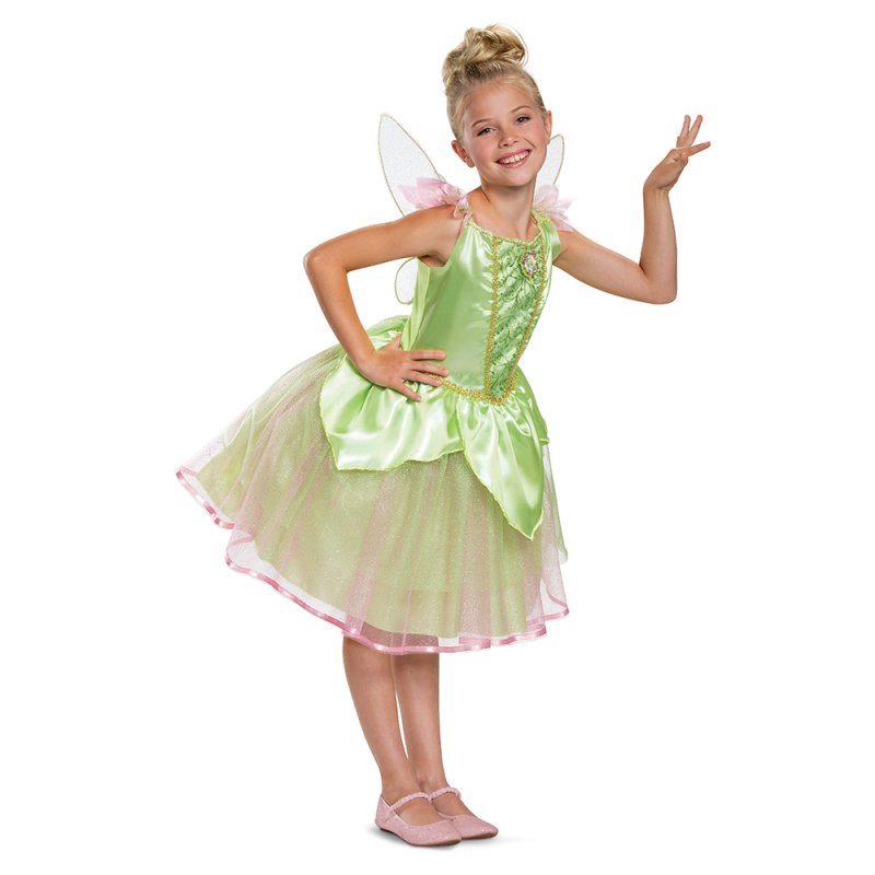 Fato Tinker Bell (Sininho) Deluxe Idade 3-4 Anos