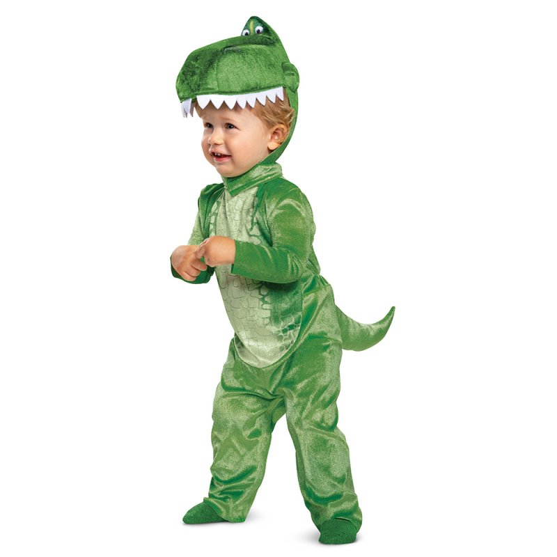 Fato Rex (Toy Story) Deluxe Idade 2 Anos