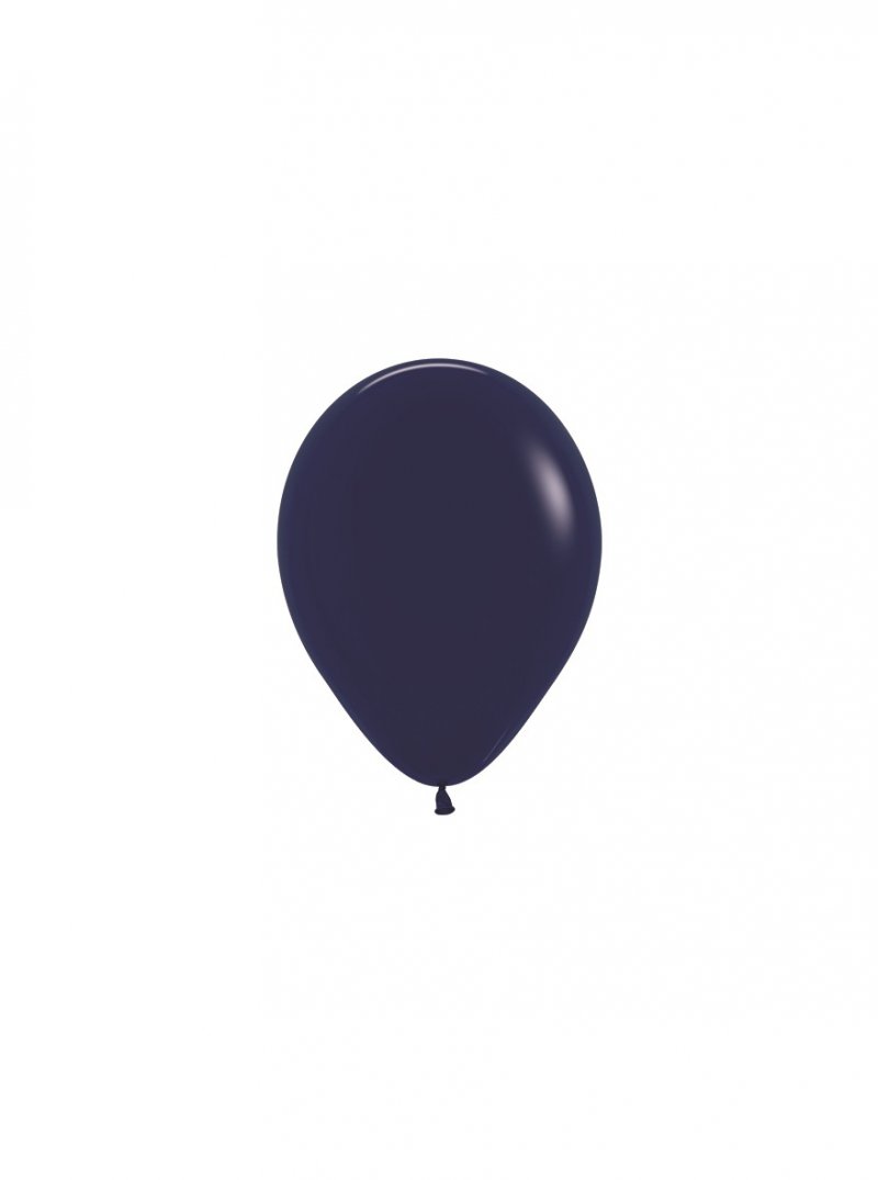 100 Balões latex R5 (12cm) - Navy Blue - 044