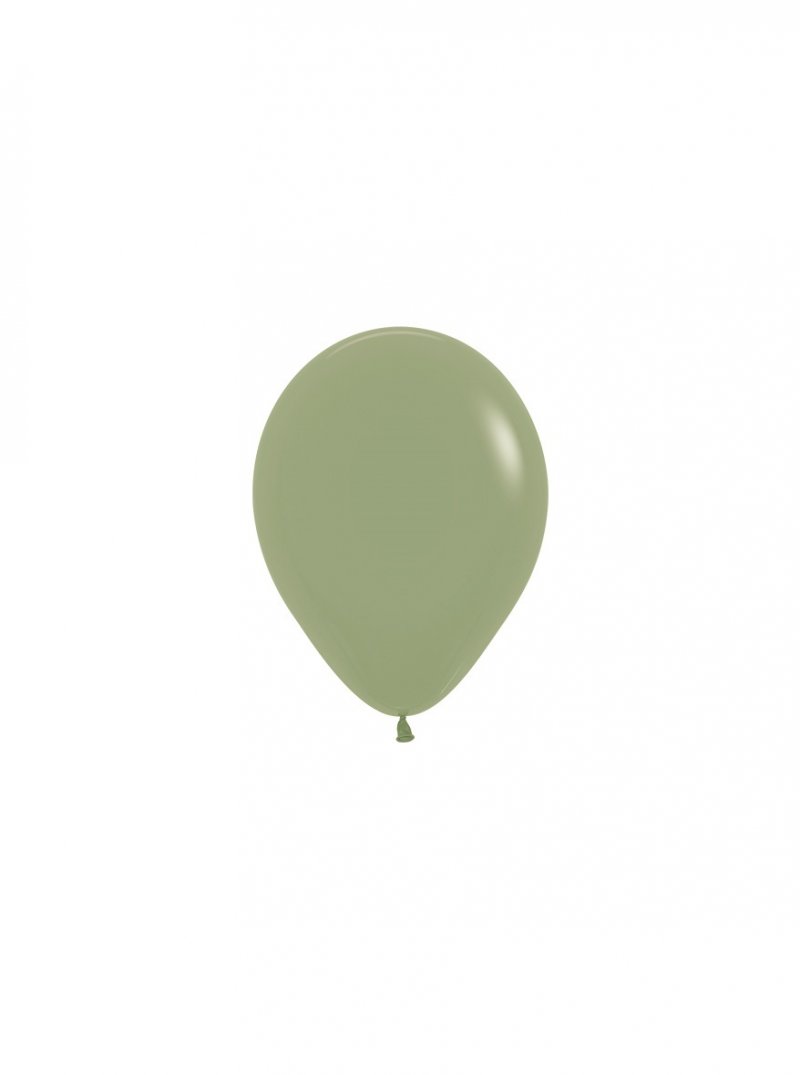 100 Balões latex R5 (12cm) - Eucalyptus - 027