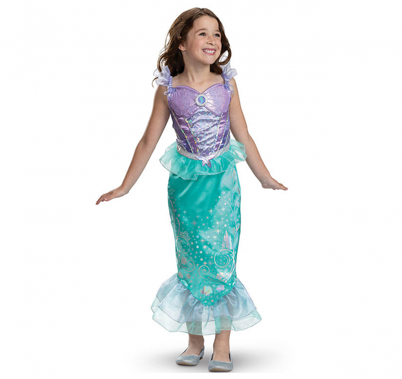 Fato Ariel (Pequena Sereia - Princesas Disney) Idade 3-4