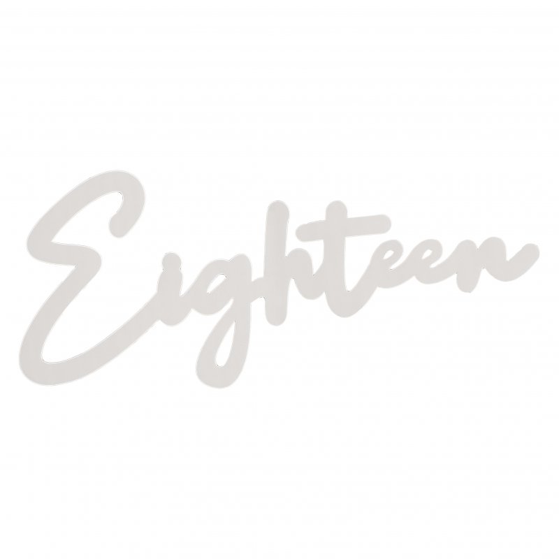 Decoração de arco de balões 'Eighteen'