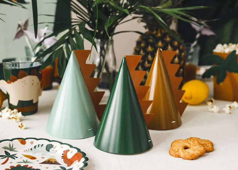 6 Chapeús Dinossauros