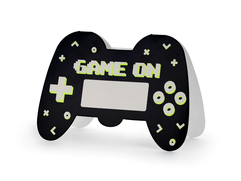 6 Convites Comando de Jogo - Gaming