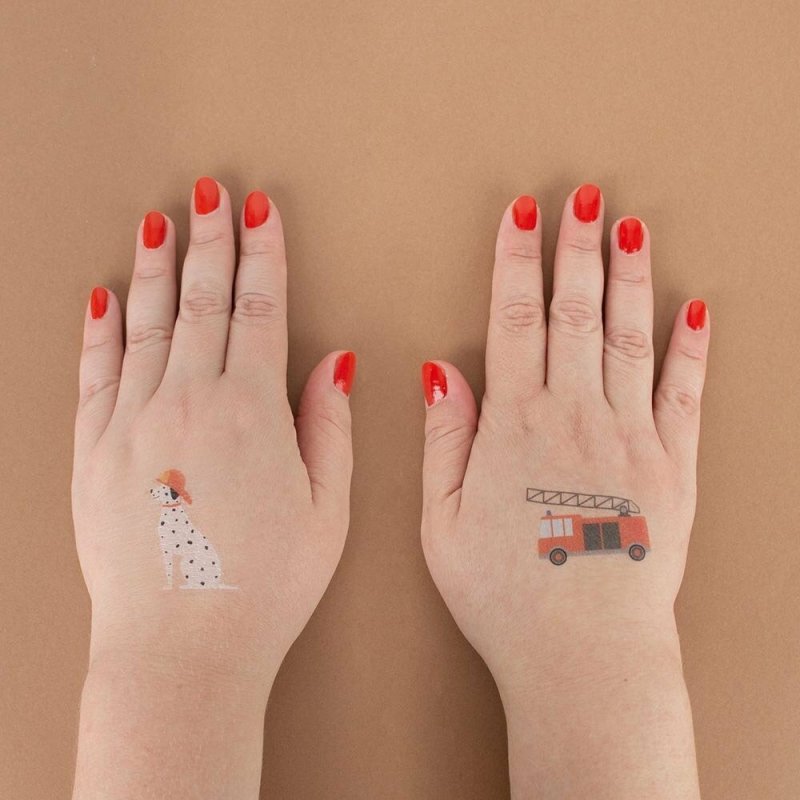 8 Tatuagens Bombeiros