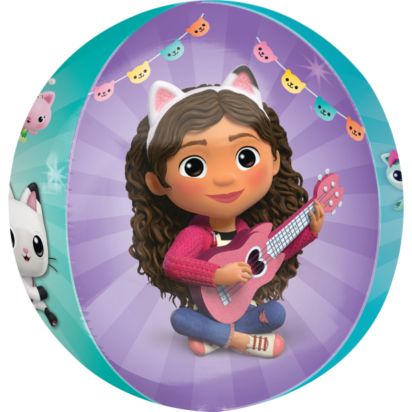 Balão Foil Orbz 43x45cm Gabby's Dollhouse