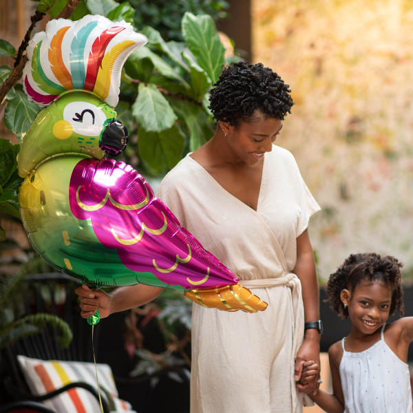 Balão Foil Papagaio 78x71cm