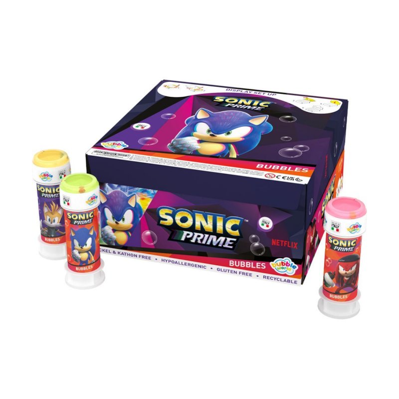 36 Bolas de Sabão 60ml Sonic The Hedgehog