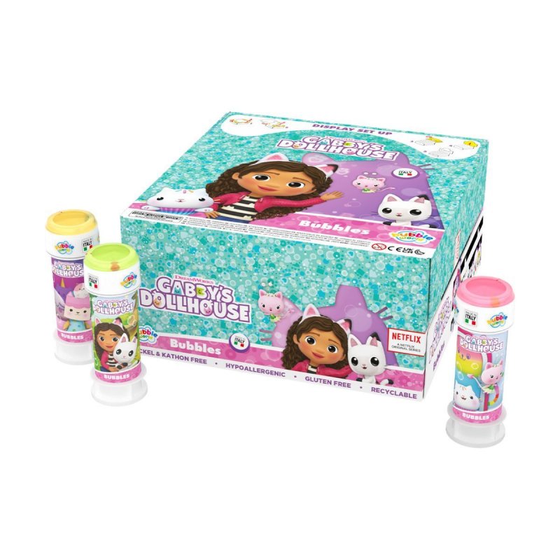 36 Bolas de Sabão 60ml Gabby's Dollhouse