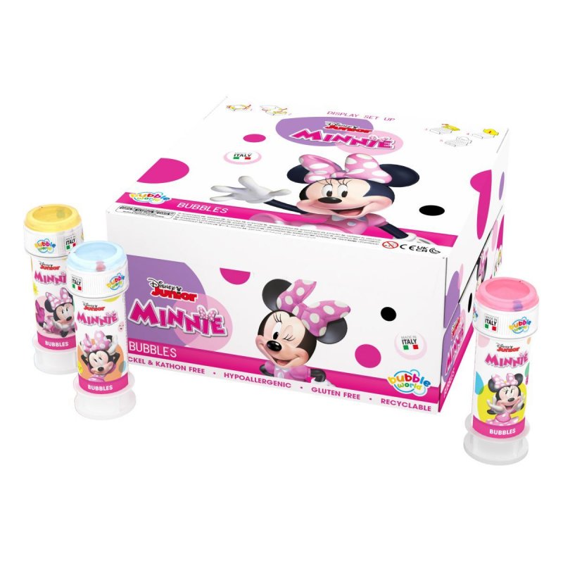 36 Bolas de Sabão 60ml Minnie Mouse