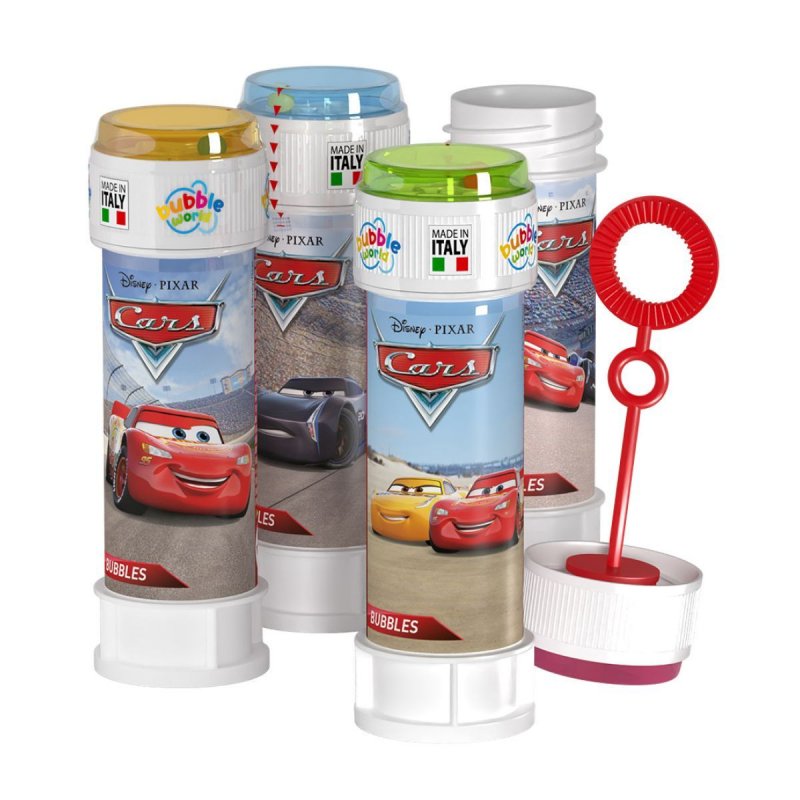 36 Bolas de Sabão 60ml Cars McQueen (Carros)