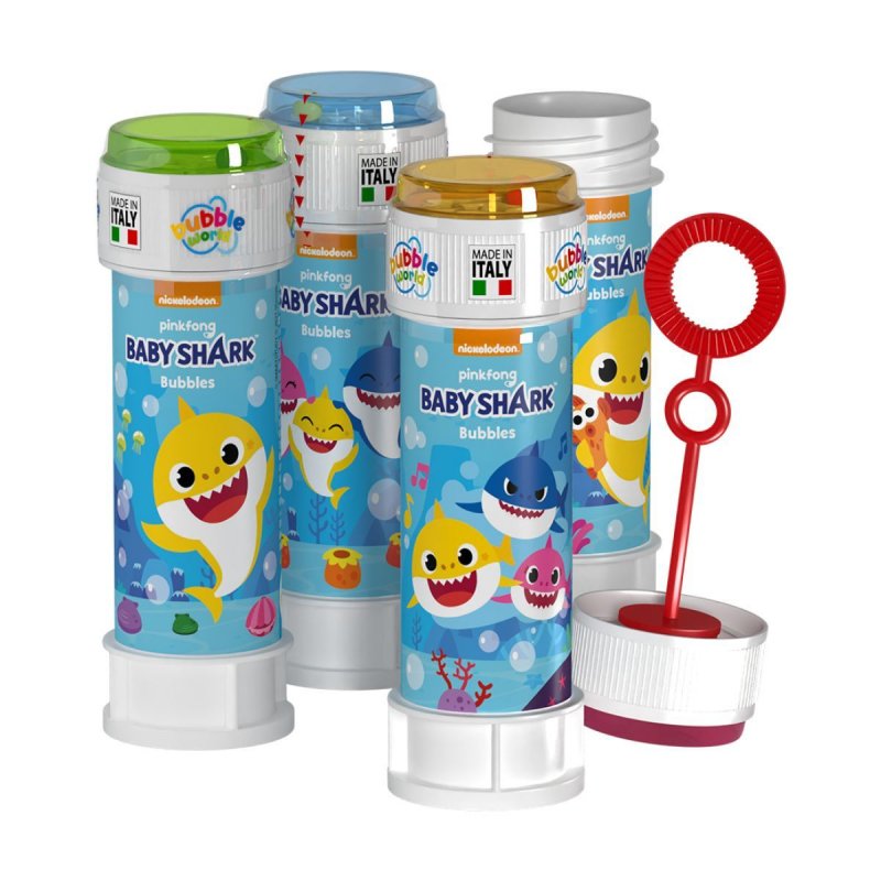 36 Bolas de Sabão 60ml Baby Shark