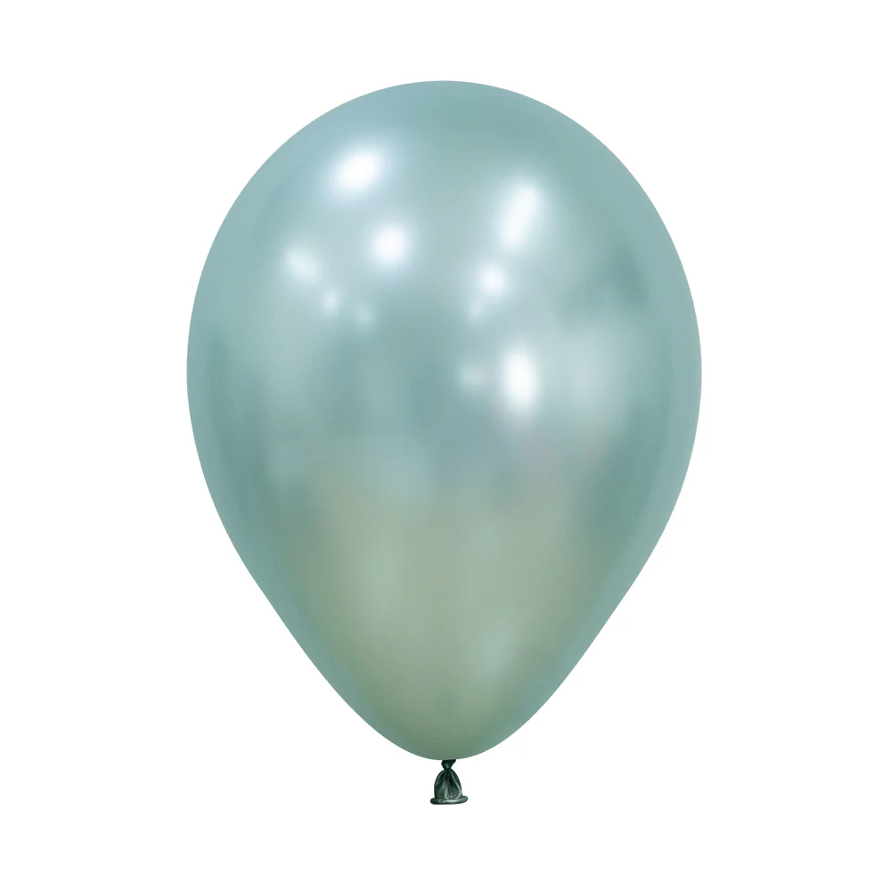 50 Balões latex R5 (12cm) - Silk Cool Mint - 826