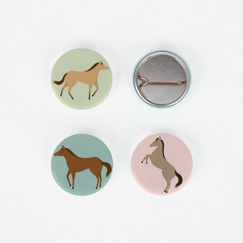 3 Crachás Cavalos