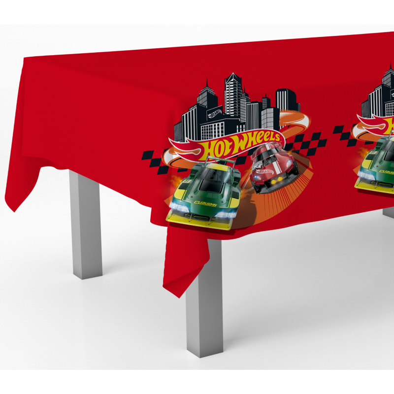 Toalha de mesa 120 x 180 cm Hot Wheels