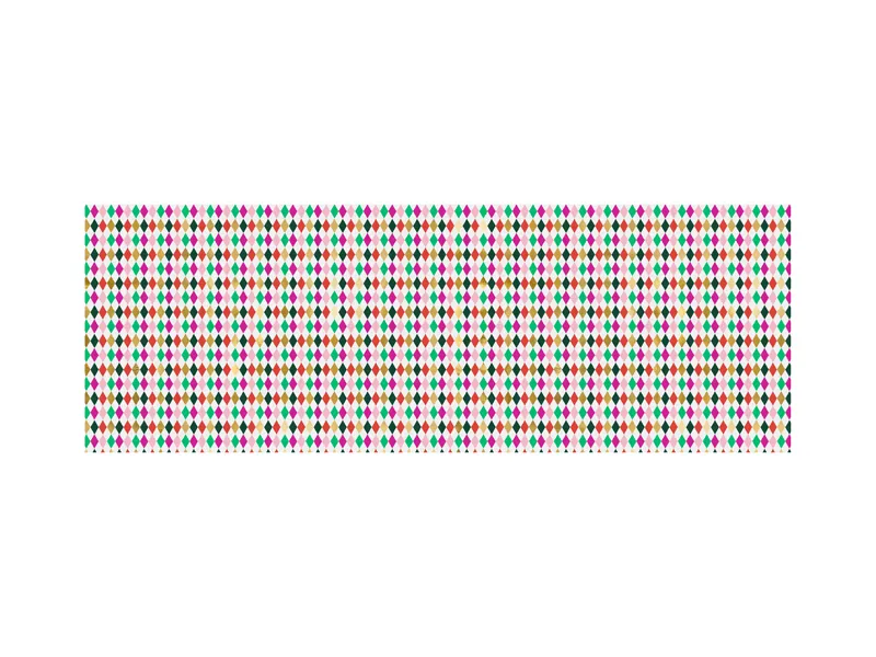 Papel de embrulho 70x200cm Losangos Natal