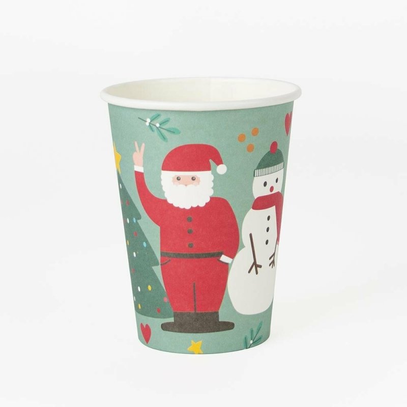 8 Copos 250ml Christmas