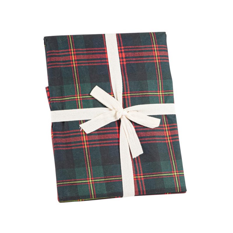 Toalha de Mesa de Tecido Tartan 145x240cm