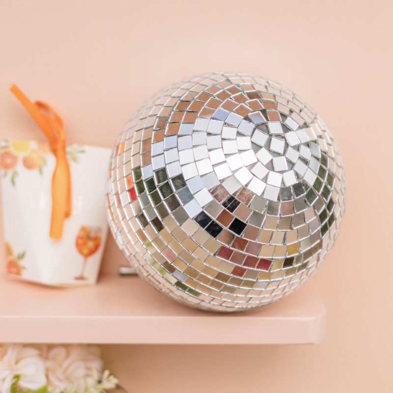 Bola de Espelhos Vidro 16cm